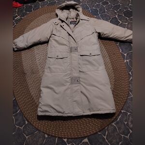 Herman Kay full length down puffer coat VINTAGE NWT